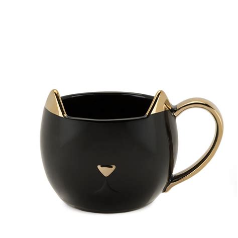 chloe black cat mug|Chloe Black Cat Mug .